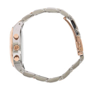 Marc Jacobs Blade Chronograph Silver Dial Two Tone Steel Strap Watch for Women - MBM3178