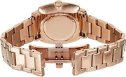 Marc Jacobs Mandy White Dial Rose Gold Steel Strap Watch for Women - MJ3574