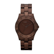 Marc Jacobs Amy Brown Dial Brown Steel Strap Watch for Women - MBM3128