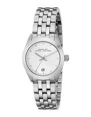 Marc Jacobs Peeker Silver Dial Silver Steel Strap Watch for Women - MBM3373