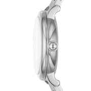 Marc Jacobs Roxy White Dial Silver Steel Strap Watch for Women - MJ3568