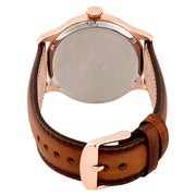 Maserati Epoca Blue Dial Brown Leather Strap Watch For Men - R8851118001