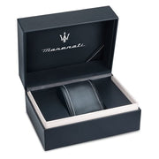 Maserati Traguardo Chronograph Blue Dial Black Silicone Strap Watch For Men - R8871612046