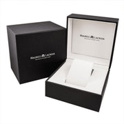 Maurice Lacroix Aikon Venturer Black Dial Silver Steel Strap Watch for Men - AI6058-SS002-330-1