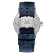 Maurice Lacroix Aikon Automatic Blue Dial Blue Leather Strap Watch For Men - AI6008-ss001-430-1