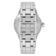 Maurice Lacroix Aikon Date Blue Dial Silver Steel Strap Watch for Men - AI1108-SS002-430-1