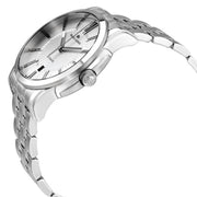 Maurice Lacroix Pontos Date Automatic Silver Dial Silver Steel Strap Watch For Men - PT6148-SS002-130