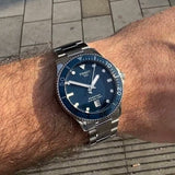 Tissot Seastar 1000 Blue Dial Silver Steel Strap Watch For Men - T120.410.11.041.00