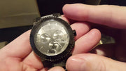 Burberry The City Grey Dial Gunmetal Grey Steel Strap Watch for Men - BU9381
