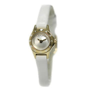 Marc Jacobs Blade White Dial White Leather Strap Watch for Women - MBM1344