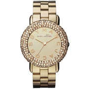 Marc Jacobs Marci Gold Dial Gold Steel Strap Watch for Women - MBM3191