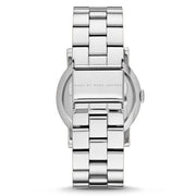 Marc Jacobs Amy Blue Dial Silver Steel Strap Watch for Women - MBM3272