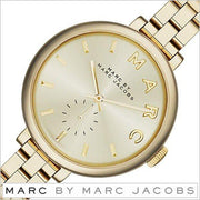 Marc Jacobs Sally Champagne Gold Dial Gold Steel Strap Watch for Women - MBM3363
