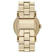 Marc Jacobs Amy Green Dial Gold Steel Strap Watch for Women - MBM8609