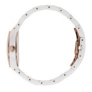 Marc Jacobs Blade White Dial White Ceramic Strap Watch for Women - MBM9502