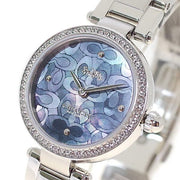 Coach Park Mother of Pearl Blue Dial Silver Steel Strap Watch for Women - 14503224