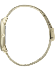 Hugo Boss Horizon Quartz Black Dial Gold Mesh Bracelet Watch For Men - HB1513735