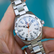 Tag Heuer Aquaracer White Dial Watch for Men - WBD1111.BA0928