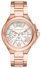 Michael Kors Camille Chronograph White Dial Rose Gold Steel  display picture 1