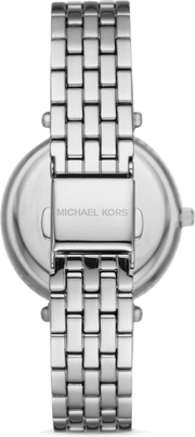 Michael Kors Darci Quartz White Dial Silver Steel Strap Watch For Women - MK4516