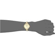Michael Kors Jaryn Analog Quartz Gold Dial Gold Steel Strap Watch For Women - MK3546