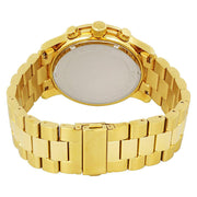 Michael Kors Runway Gold Dial Gold Steel Strap  Watch for Men - MK8077