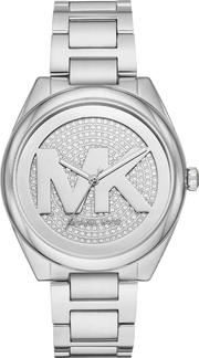 Michael Kors Janelle Quartz Silver Dial Silver Steel Strap Watch For Women - MK7311