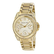 Michael Kors Blair Gold Dial Gold Steel Strap Watch for Women - MK5639