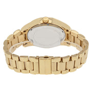 Michael Kors Bradshaw Stop Hunger Black Gold Dial Gold Steel Strap Watch for Women - MK6272
