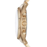 Michael Kors Lexington Gold Dial Gold Steel Strap Watch for Women - MK6473