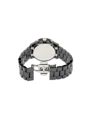Michael Kors Runway Black Dial Black Steel Strap Watch for Women - MK5190