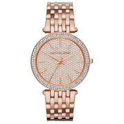 Michael Kors Darci Rose Gold Dial Rose Gold Steel Strap Watch for Women - MK3431