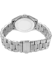 Michael Kors Mini Slim Runway Silver Dial Silver Steel Strap Watch for Women - MK3514