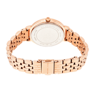 Michael Kors Cinthia Mother of Pearl Rose Gold Dial Rose Gold Steel Strap Watch for Women - MK3643