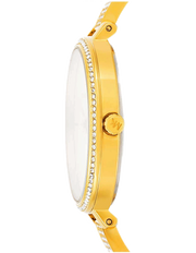 Michael Kors Jaryn Quartz Gold Dial Gold Steel Strap Watch For Women - MK3784