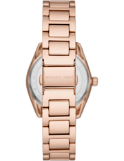 Michael Kors Janelle Analog Rose Gold Dial Two Tone Steel Strap Watch For Women - MK4731