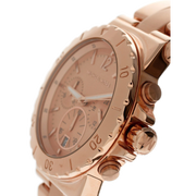 Michael Kors Dylan Rose Gold Dial Rose Gold Steel Strap Watch for Women - MK5314