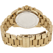 Michael Kors Bradshaw Gold Dial Two Tone Steel Strap Watch for Women - MK6359