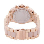 Michael Kors Bradshaw Rose Gold Dial Two Tone Steel Strap Watch for Women - MK6066