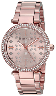 Michael Kors Parker Rose Gold Dial Steel Strap Watch for Women - MK6470