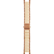 Michael Kors Parker Mother of Pearl Pink Dial Two Tone Steel Strap Watch for Women - MK6492