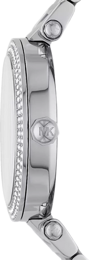 Michael Kors Parker Quartz Silver Dial Silver Steel Strap Watch For Women - MK6658