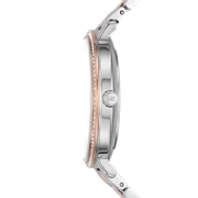 Michael Kors Pyper Quartz White Dial Two Tone Steel Strap Watch For Women - MK4667