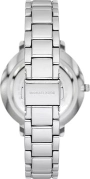 Michael Kors Pyper Analog Gray Dial Silver Steel Strap Watch For Women -  MK4672