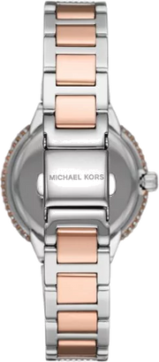 Michael Kors Taryn Quartz White Dial Two Tone Steel Strap Watch For Women - MK4461