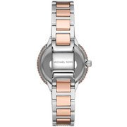 Michael Kors Taryn Quartz White Dial Two Tone Steel Strap Watch For Women - MK4461