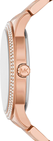 Michael Kors Tibby Quartz Rose Gold Dial Rose Gold Steel Strap Watch For Women - MK6880