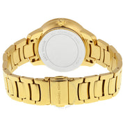 Michael Kors Whitley Analog Diamonds Gold Dial Gold Steel Strap Watch For Women - MK6227