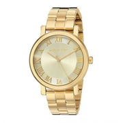 Michael Kors Norie Gold Dial Gold Steel Strap Watch for Women - MK3560