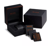 Mido Commander Automatic Gradient Black Dial Black Nylon Strap Watch For Men - M021.407.37.411.00